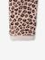 Legging fille doublé maille polaire bois de rose+chocolat+gris imprimé+marron imprimé 18 - vertbaudet enfant 