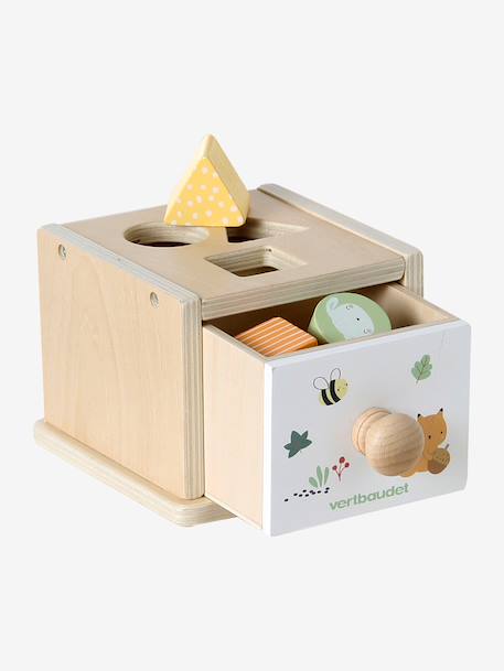 Coffret 5 jouets d’éveil bois FSC® multicolore 9 - vertbaudet enfant 
