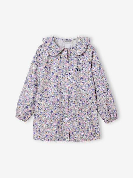 Tablier fille personnalisable lilas poudré 2 - vertbaudet enfant 