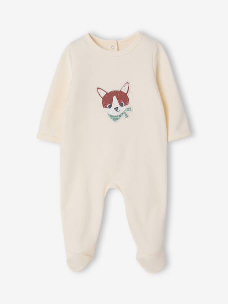 Lot de 2 dors-bien bébé ouverture dos vanille 2 - vertbaudet enfant 