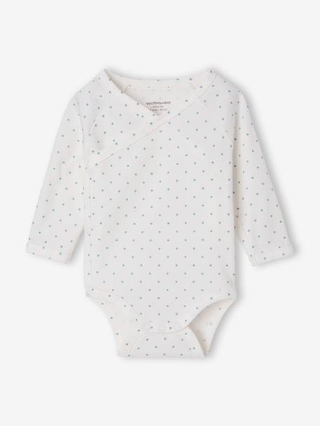 Lot de 5 bodies bébé fille manches longues rose 6 - vertbaudet enfant 