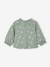 T-shirt manches longues bébé fille vanille+vert sauge 9 - vertbaudet enfant 