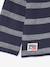 Tee-shirt manches longues effet rayé garçon marine+rayé blanc 6 - vertbaudet enfant 