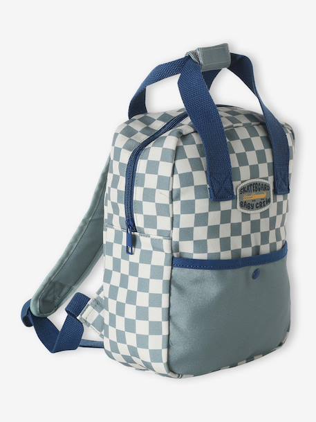 Sac à dos bébé personnalisable bleu grisé 5 - vertbaudet enfant 