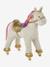 Cheval à roulettes en bois FSC® Grand cheval+Grande licorne+Petit cheval+Petite licorne 24 - vertbaudet enfant 