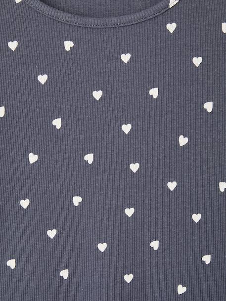 Lot de 3 T-shirts manches longues fille écru+encre+vanille 12 - vertbaudet enfant 