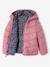 Doudoune fille légère réversible anthracite+mauve+rose pâle 11 - vertbaudet enfant 