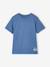 Lot 3 T-shirt manches courtes bleu pétrole+caramel+marine+noix de pécan+vert amande+vert sauge 28 - vertbaudet enfant 