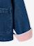 Veste denim fille col velours bleu moyen 9 - vertbaudet enfant 