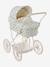 Landau pour poupon Coeur fondant+écru 1 - vertbaudet enfant 