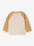 T-shirt bébé manches longues avec imprimé placé devant curry+kaki+marine 4 - vertbaudet enfant 