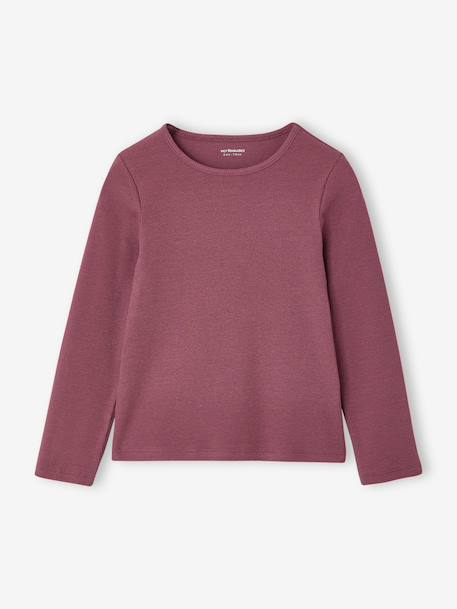 Lot de 3 T-shirts manches longues fille écru+encre+vanille 10 - vertbaudet enfant 