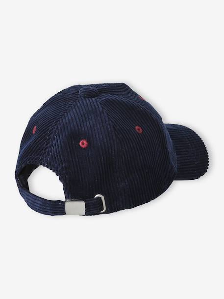 Casquette garçon en twill marine 3 - vertbaudet enfant 