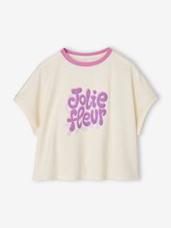 -T-shirt manches courtes fille