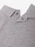 Lot de 2 bodies naissance manches longues col polo gris chiné 9 - vertbaudet enfant 