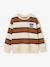 Sweat garçon col rond marine+noisette+pistache 8 - vertbaudet enfant 