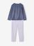Lot de 2 pyjamas fille bleu ardoise 9 - vertbaudet enfant 