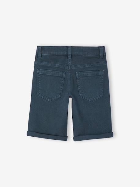 Bermuda garçon 5 poches morphologie fin marine 7 - vertbaudet enfant 