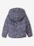 Doudoune fille légère réversible anthracite+mauve+rose pâle 12 - vertbaudet enfant 