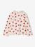 T-shirt manches longues fille écru+gris+marine 1 - vertbaudet enfant 