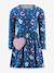 Robe avec lettres et sac fille Happy Girls bleu moyen 1 - vertbaudet enfant 
