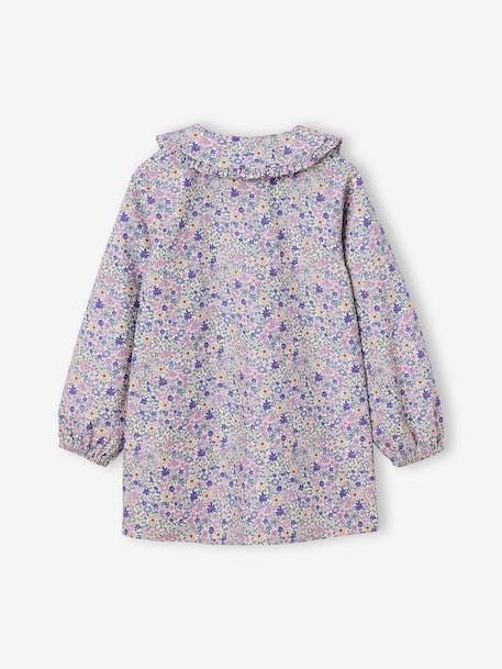 Tablier fille personnalisable lilas poudré 3 - vertbaudet enfant 