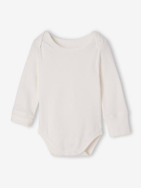 Lot de 3 bodies manches longues bébé fille rose 2 - vertbaudet enfant 
