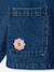 Veste denim fille col velours bleu moyen 10 - vertbaudet enfant 