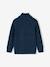 Pull col montant croisé garçon bleu océan 2 - vertbaudet enfant 