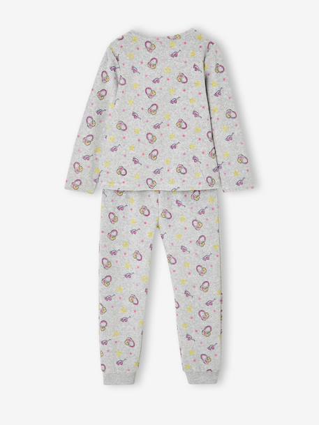 Lot de 2 pyjamas fille longs gris chiné 9 - vertbaudet enfant 