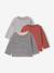 Lot de 3 tee-shirts bébé noix de pécan+terracotta 8 - vertbaudet enfant 