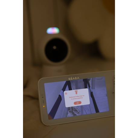 Ecoute bébé vidéo zen smart ai Blanc 6 - vertbaudet enfant 