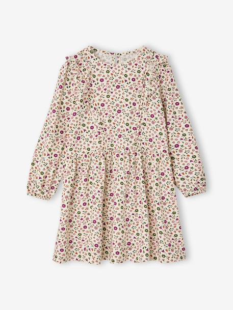 Fille-Robe-Robe courte fille manches longues