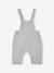 Ensemble 3 pièces bébé personnalisable gris chiné 5 - vertbaudet enfant 