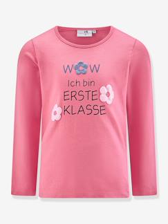 -T-shirt manches longues Première Classe fille Happy Girls