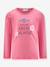 T-shirt manches longues Première Classe fille Happy Girls rose bonbon 1 - vertbaudet enfant 