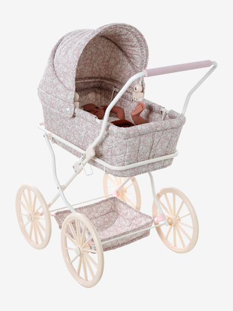Landau pour poupon Coeur fondant+Marguerite+Retro Flower 12 - vertbaudet enfant 