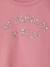 T-shirt manches longues fille écru+mauve 6 - vertbaudet enfant 