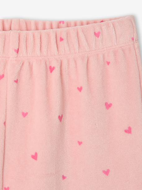 Pyjama fille velours écru 6 - vertbaudet enfant 