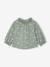 T-shirt manches longues bébé fille vanille+vert sauge 6 - vertbaudet enfant 