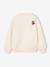 Sweat fille manches longues écru 2 - vertbaudet enfant 