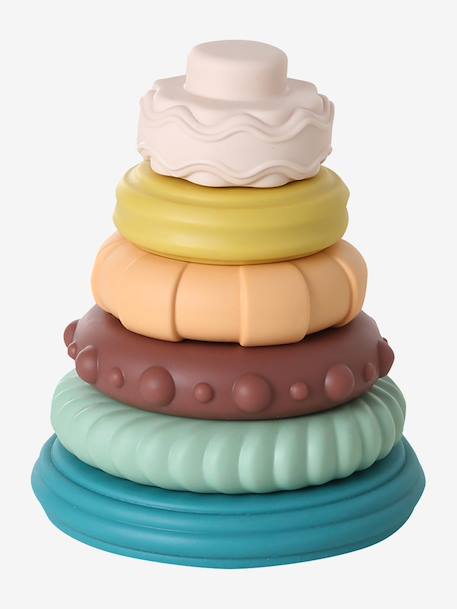 Coffret 6 jouets d’éveil bois FSC® multicolore 8 - vertbaudet enfant 