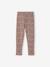 Legging fille doublé maille polaire bois de rose+chocolat+gris imprimé+marron imprimé 14 - vertbaudet enfant 