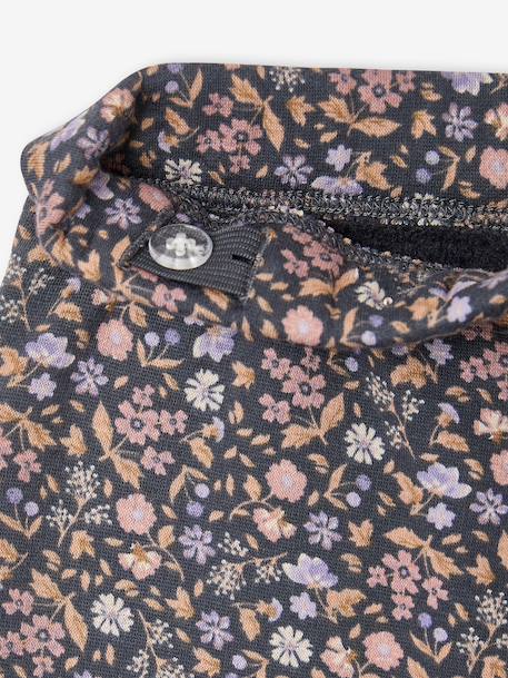 Legging fille doublé maille polaire bois de rose+chocolat+encre+gris foncé+gris imprimé+marron imprimé 15 - vertbaudet enfant 