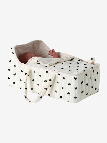 Couffin poupon Coeur fondant+Petit coeur+Rétro Flower 2 - vertbaudet enfant 