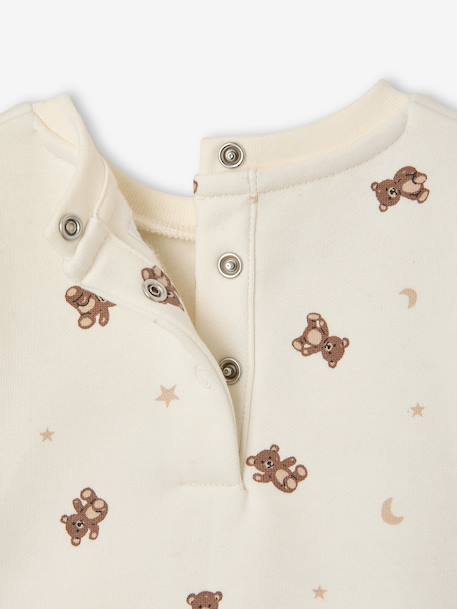 Ensemble sweat et pantalon bébé garçon écru 6 - vertbaudet enfant 