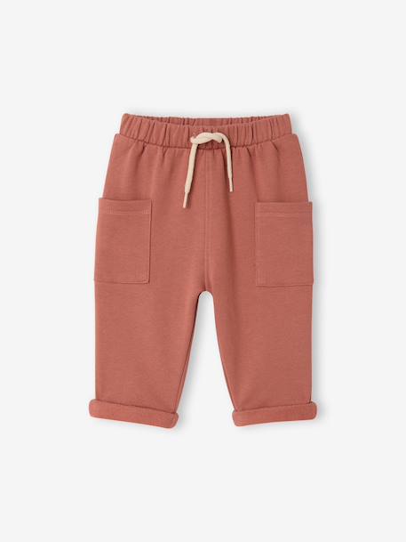 Lot de 2 pantalons bébé garçon terracotta 2 - vertbaudet enfant 