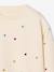 Sweat fille manches longues écru+rose pâle 3 - vertbaudet enfant 