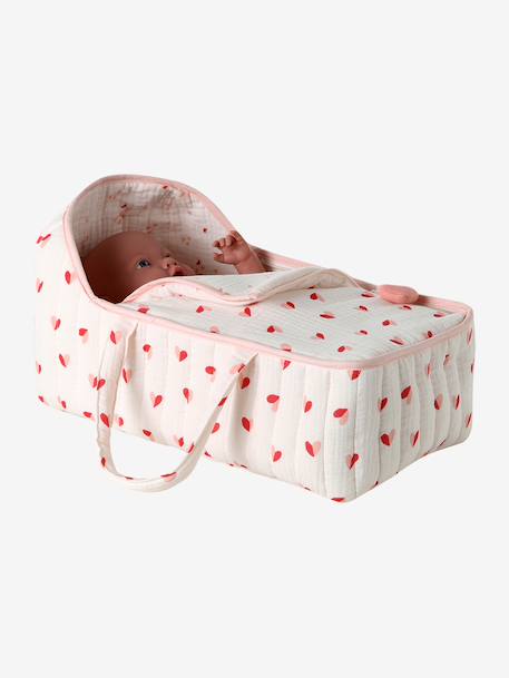 Couffin poupon Coeur fondant+Petit coeur+Rétro Flower 6 - vertbaudet enfant 
