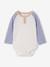 Lot de 2 bodies naissance manches longues col polo gris chiné 4 - vertbaudet enfant 